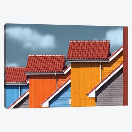 Roofs Canvas Print #OXM2139} by Theo Luycx Canvas Art