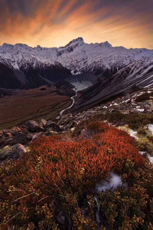 Mount Sefton, Aroarokaehe Range, Southern Alps, New Zealand