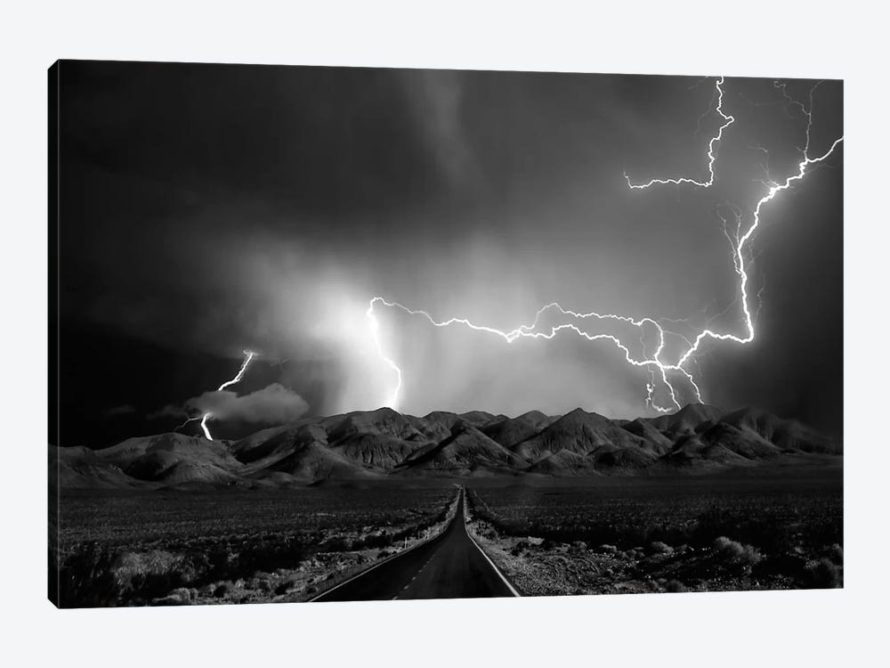 On The Road With The Thunder Gods by Yvette Depaepe 1-piece Canvas Print