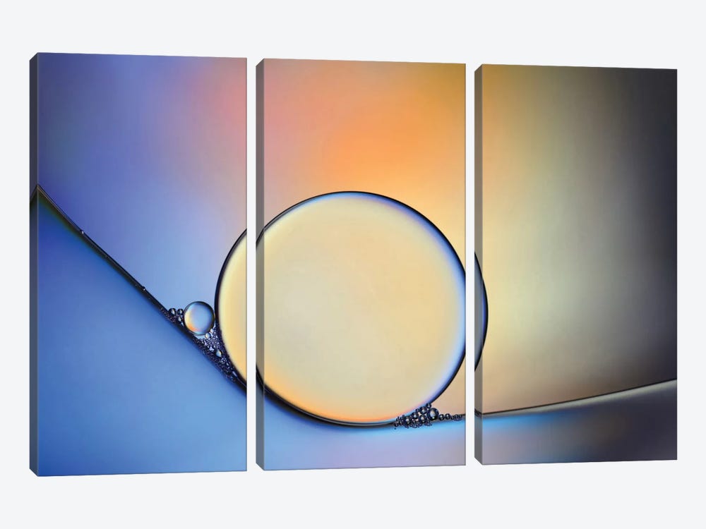 Oil And Water In Harmony by Heidi Westum 3-piece Canvas Art