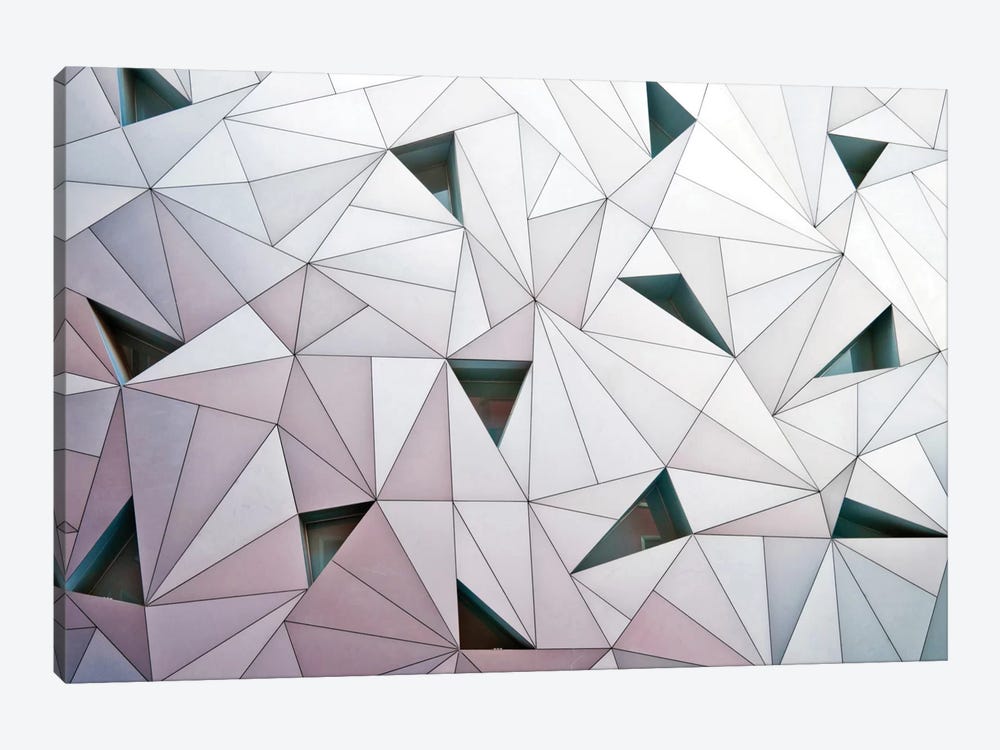 Triangulation I by Linda Wride 1-piece Canvas Art