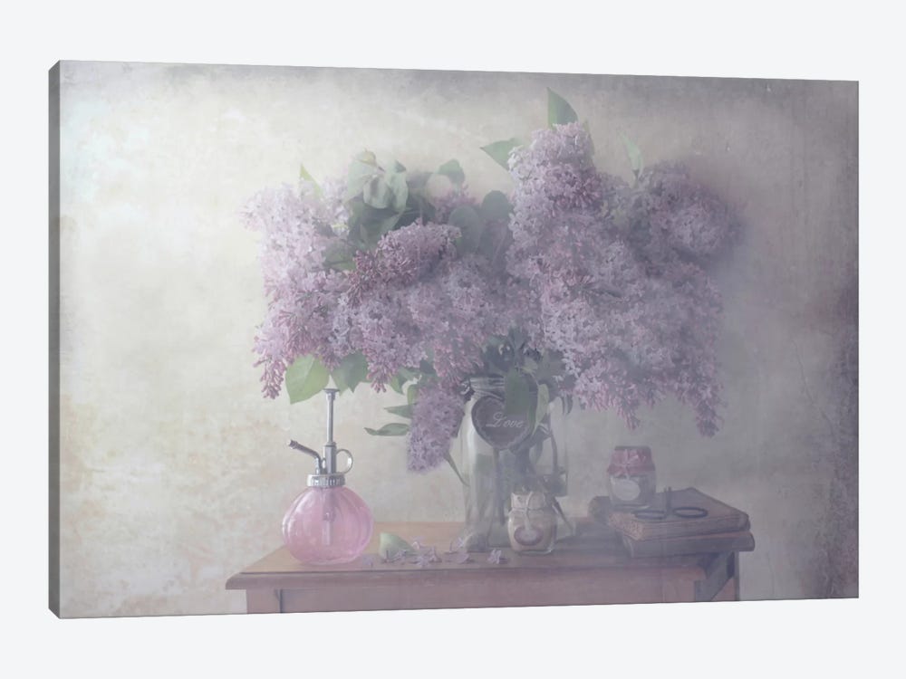 Sweet Lilacs by Delphine Devos 1-piece Canvas Artwork