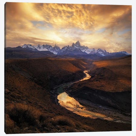 View From The Gorge Canvas Print #OXM2387} by Yan Zhang Canvas Artwork