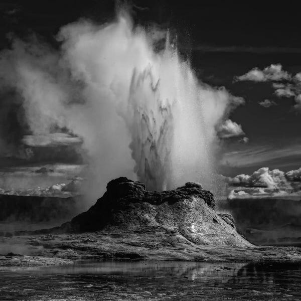 Yvette Depaepe: Castle Geyser by Yvette Depaepe