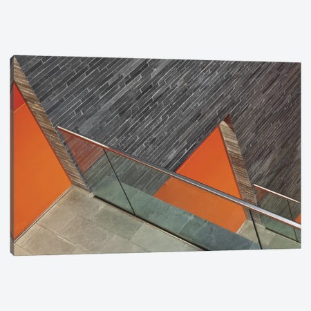 Repeat The Orange Canvas Print #OXM252} by Jeroen van de Wiel Art Print