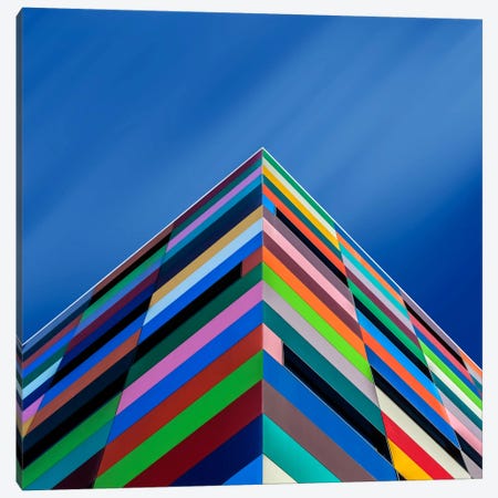 Color Pyramid Canvas Print #OXM2543} by Alfonso Novillo Art Print
