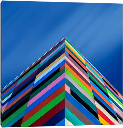 Color Pyramid Canvas Art Print