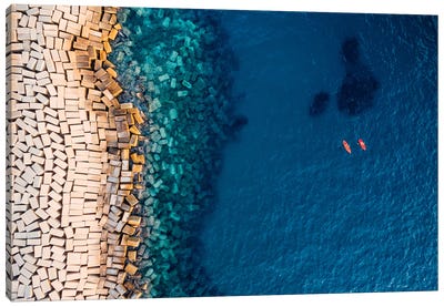 From Above Canvas Art Print - Aerial Beaches 
