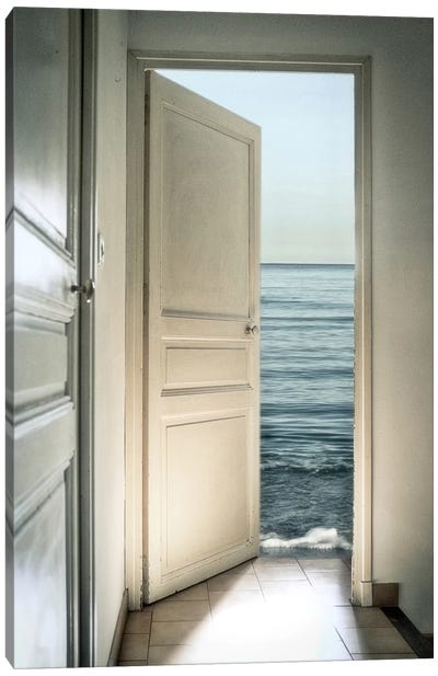 Behind The Door Canvas Art Print - Similar to Salvador Dali