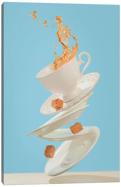 Coffee For A Stage Magician Canvas Art Print - Dina Belenko