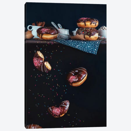 Donuts From The Top Shelf Canvas Print #OXM2572} by Dina Belenko Canvas Artwork