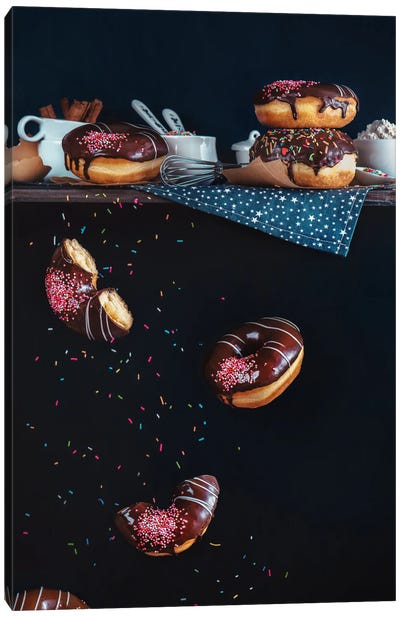 Donuts From The Top Shelf Canvas Art Print - Dina Belenko