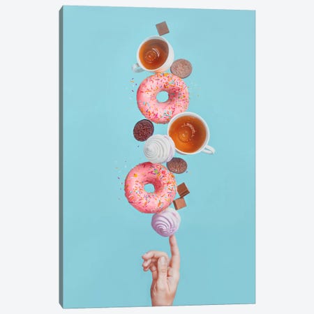 Weekend Donuts Canvas Print #OXM2581} by Dina Belenko Canvas Print