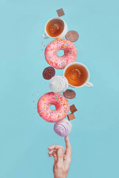 Still Life Photography: Weekend Donuts by Dina Belenko