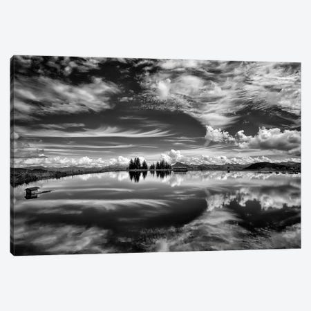 The Mirror Of The Clouds Canvas Print #OXM2675} by Aida Ianeva Canvas Art