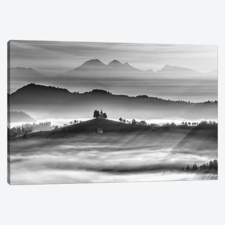 Morning Rays Canvas Print #OXM2677} by Ales Krivec Canvas Art