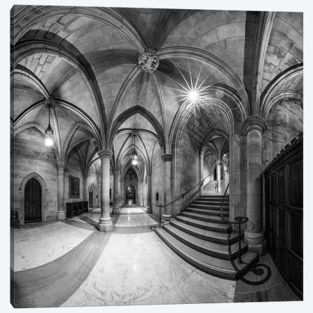 Undercroft Canvas Print #OXM2951} by Christopher Budny Canvas Wall Art