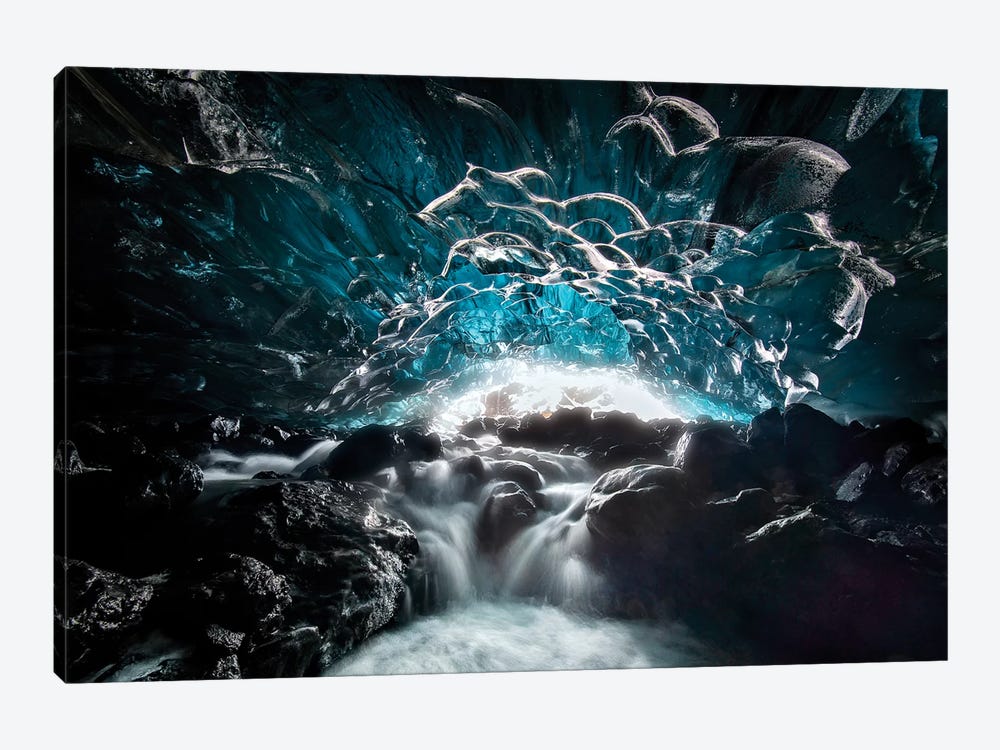Ice Cave by Hua Zhu 1-piece Canvas Artwork
