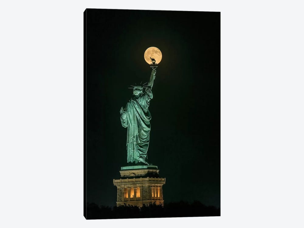 Statue Of Liberty by Hua Zhu 1-piece Canvas Print