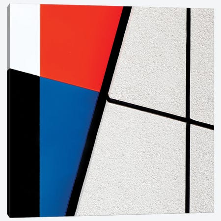 Colours With Lines Canvas Print #OXM3065} by Jeroen van de Wiel Canvas Wall Art
