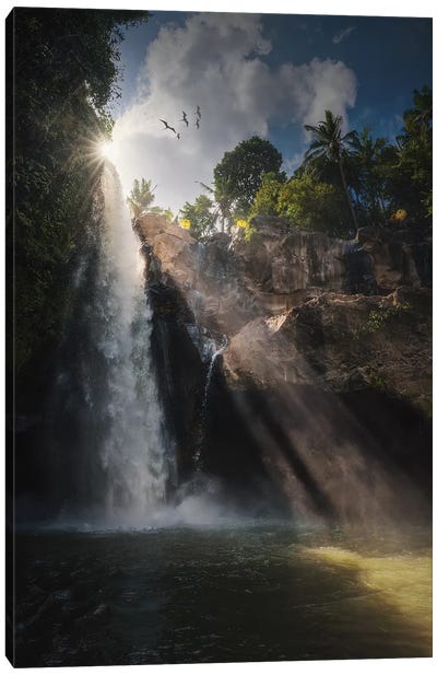 Blangsinga Canvas Art Print - Waterfall Art