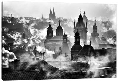 Prague Towers Canvas Art Print - Prague