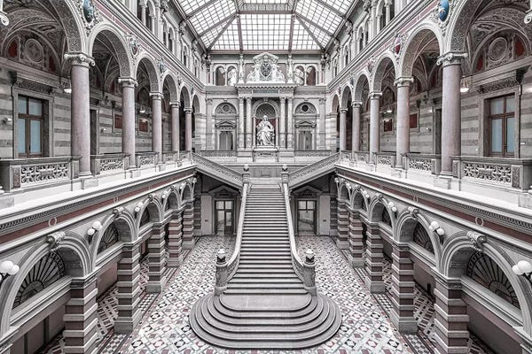 Columns: Justizpalast, Vienna by Massimo Cuomo