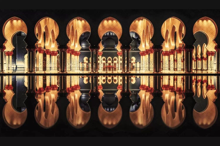 Reflections In The Mosque by Massimo Cuomo wall art