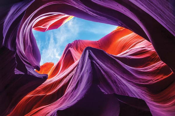 Rocks: Magical Lower Antelope Canyon by Nanouk El Gamal