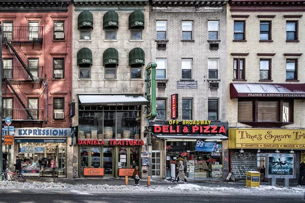 Staircases: A Cold Day In NY by Peter Pfeiffer
