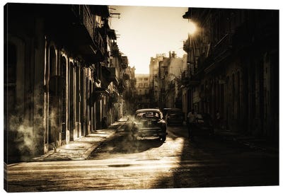 Mystic Morning In Havana... Canvas Art Print