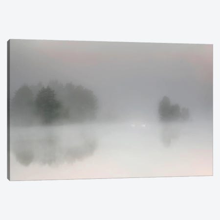 Misty Morning Canvas Print #OXM3346} by Bjorn Emanuelson Art Print