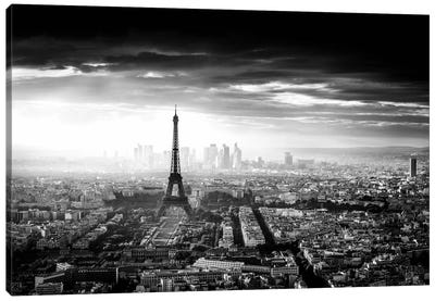 Paris Canvas Art Print - Urban Scenic Photography