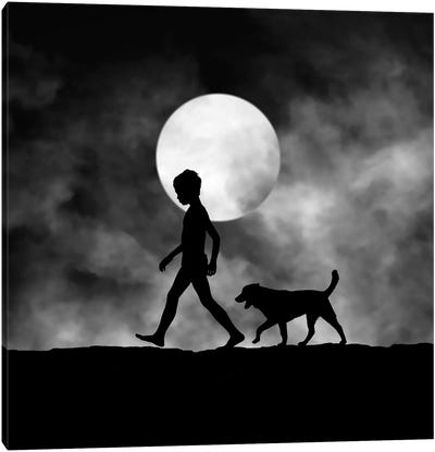 For All The Times Canvas Art Print - Dog Photography