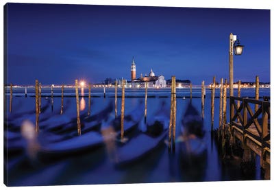 San Giorgio Maggiore Island, Venice Canvas Art Print - Indigo Art