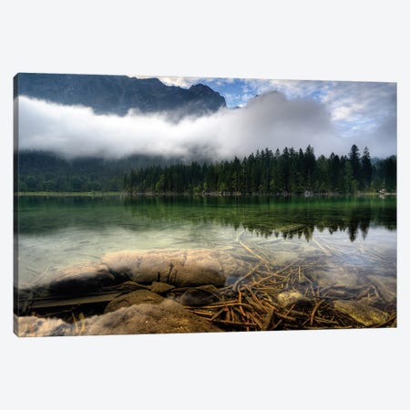 Mountain Lake Canvas Print #OXM3696} by keller Canvas Print
