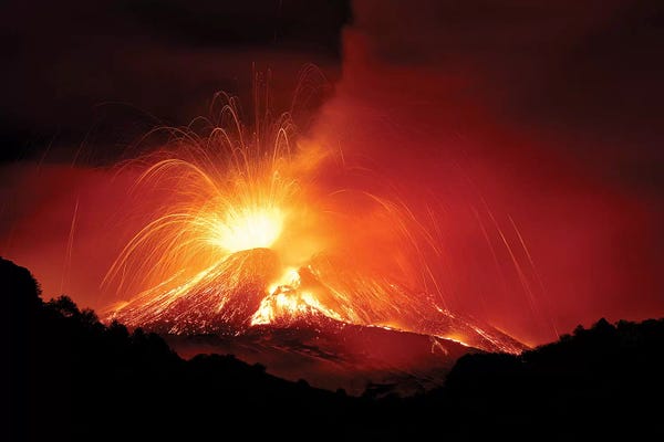 Volcanoes: Monte Etna by Nicolo Parasole