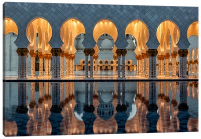 Reflections Canvas Art Print - Arches
