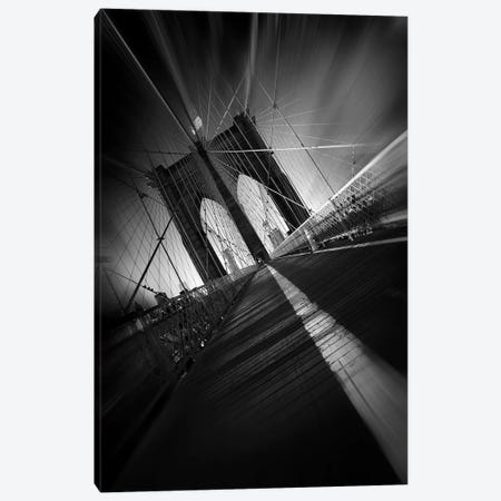Brooklyn Bridge Canvas Print #OXM4023} by Sebastien Del Grosso Canvas Art