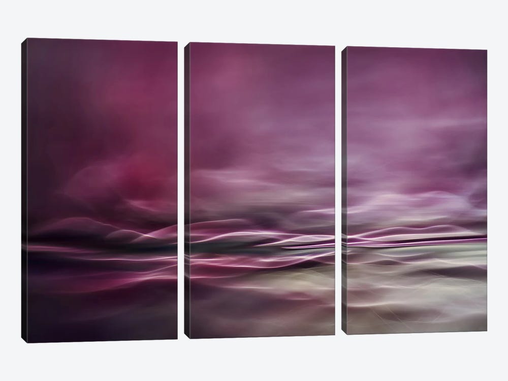 Water Colours by Willy Marthinussen 3-piece Canvas Print