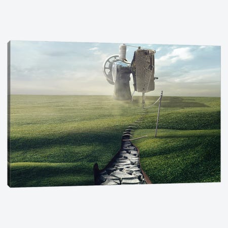 Cultivate The Ground Canvas Print #OXM4148} by Sulaiman Almawash Art Print