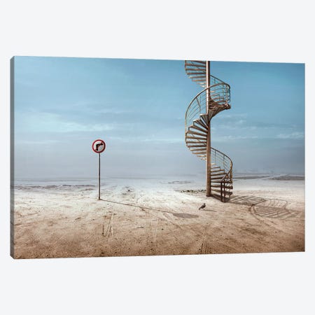 Forbidden To Climb Canvas Print #OXM4152} by Sulaiman Almawash Canvas Wall Art