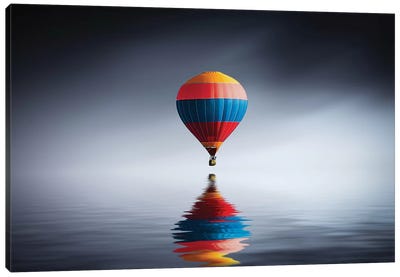 Reflection Balloon Canvas Art Print - By Air