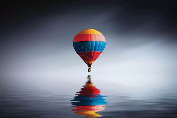 Bess Hamiti: Reflection Balloon by Bess Hamiti