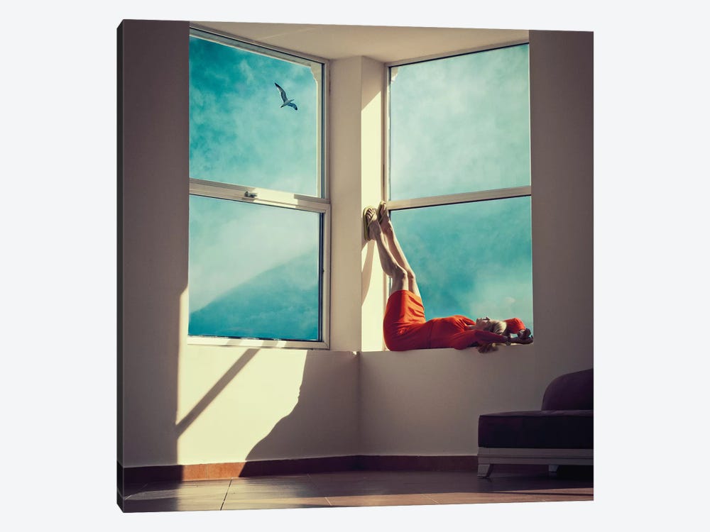 Room With A View by Ambra 1-piece Canvas Wall Art