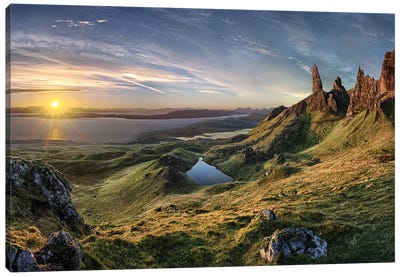 The Old Man of Storr Canvas Art Print - 1x Scenic Photography