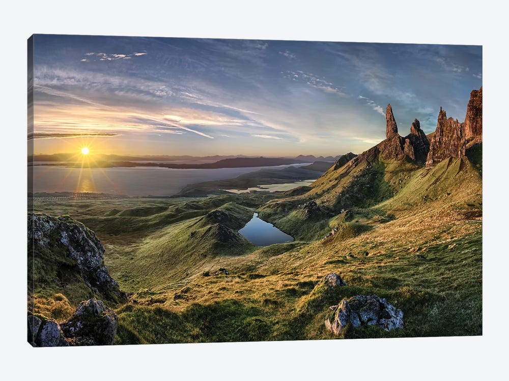 The Old Man of Storr by Christian Schweiger 1-piece Canvas Art