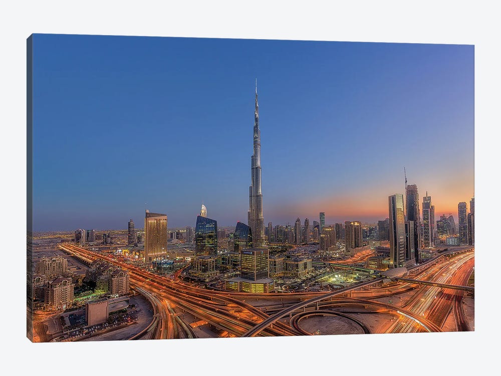 The Amazing Burj Khalifah by Mohammad Rustam 1-piece Art Print