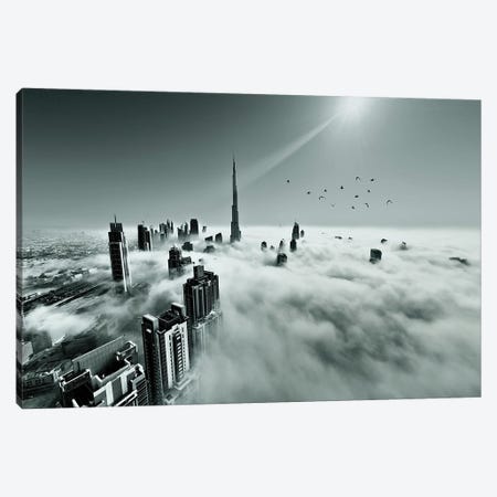 Up Up And Above Canvas Print #OXM4400} by Naufal Canvas Wall Art