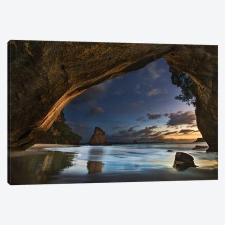 Cathedral Cove Canvas Print #OXM4444} by Yan Zhang Canvas Art Print